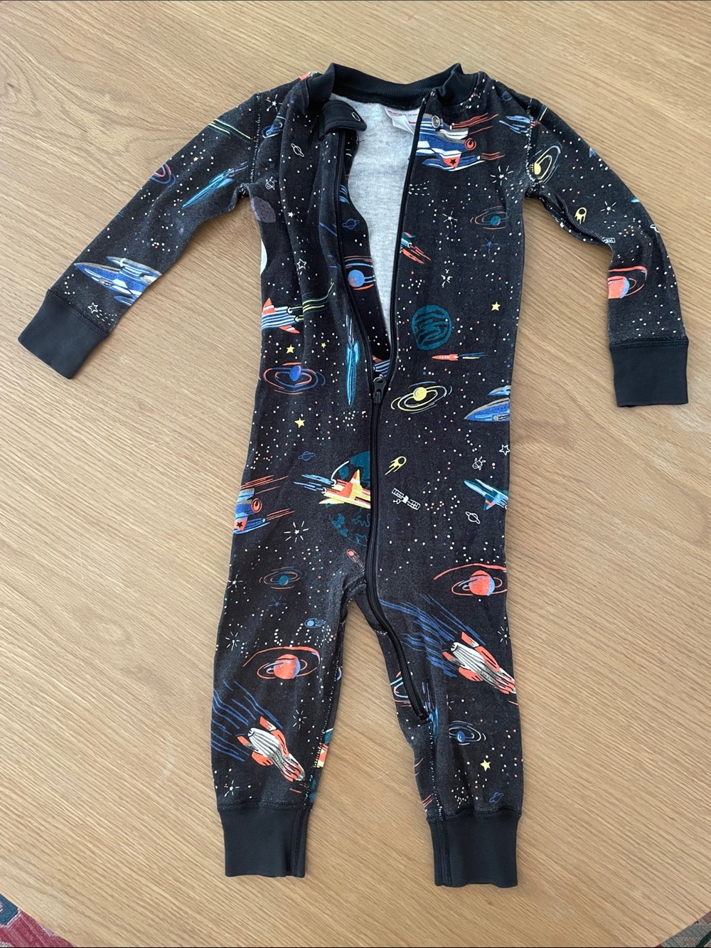 Hanna Andersson one piece pajamas - size 18-24mths